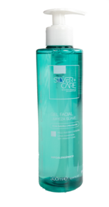 Gel Facial Silver Care Limp Suave 300 Ml