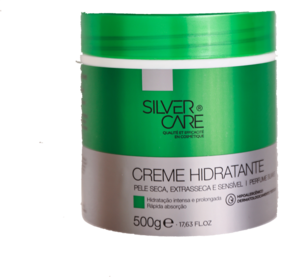 Silver Care Creme Hidrat Perfume Suave 500 G