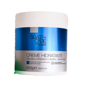 Silver Care Creme Hidrat Sem Perfume 500 G