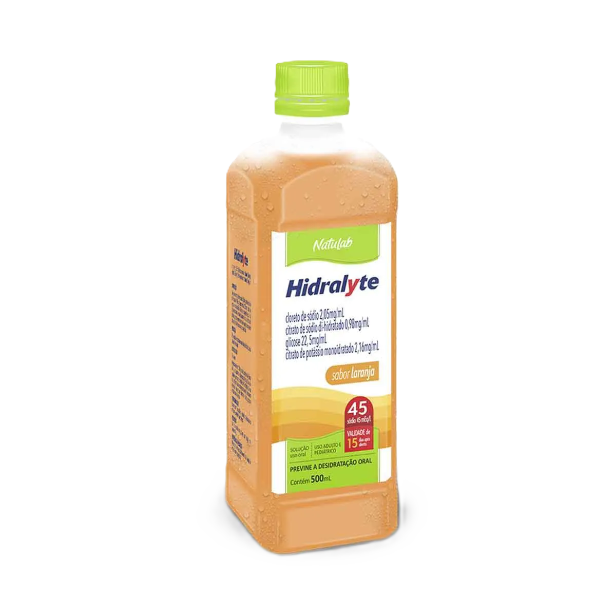 Hidralyte Laranja 500 Ml