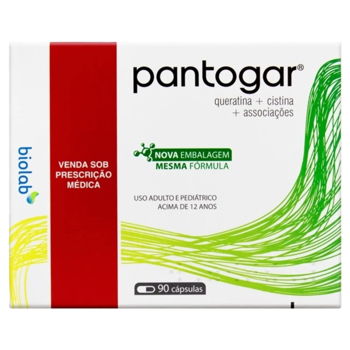 Pantogar  C/90 Caps (Pbm)