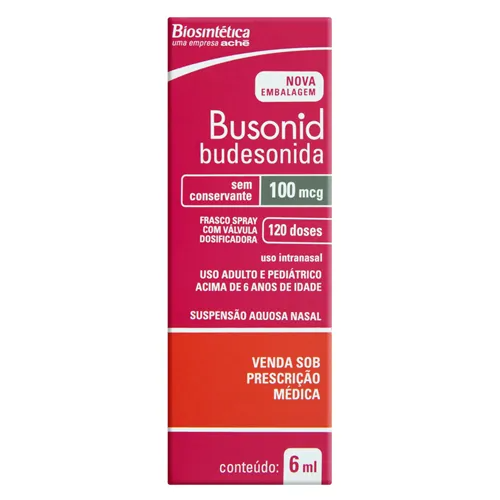 Busonid Aq Nasal 100 Mcg 120 D