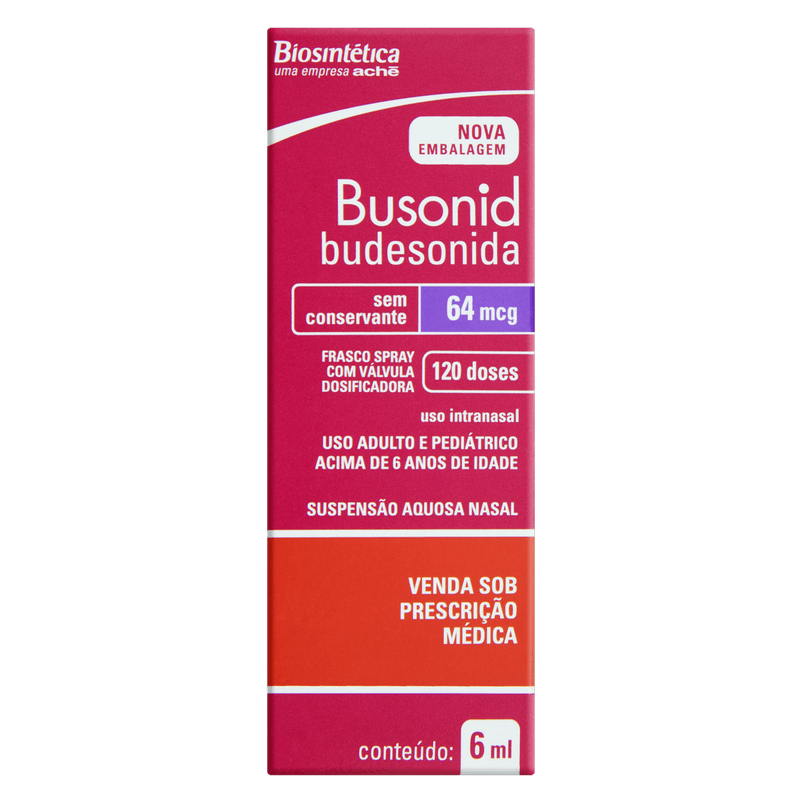 Busonid Aq Nasal 64 Mcg 120 D