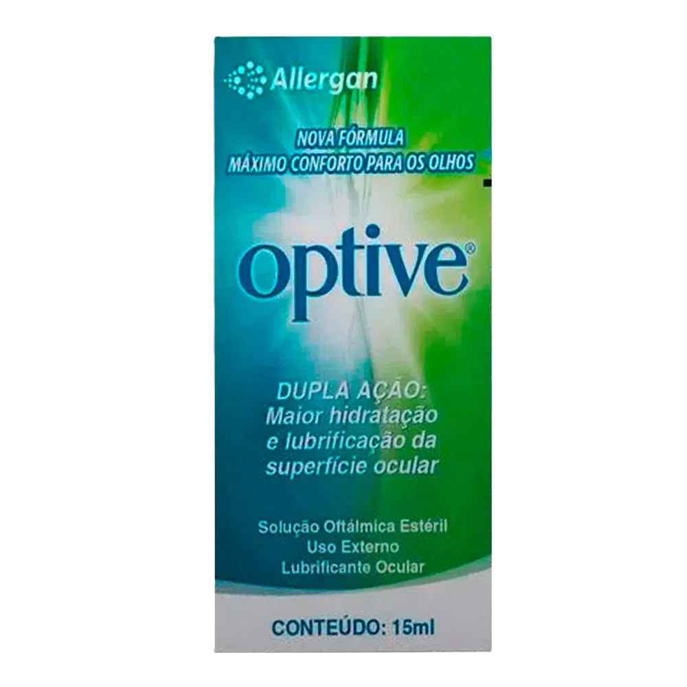 Optive Solução Esteril 9% 15 Ml