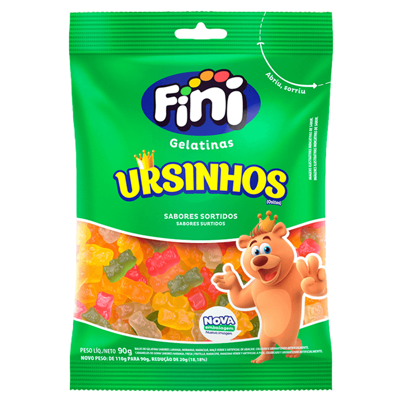 Fini Ursinhos Brilho 90 G