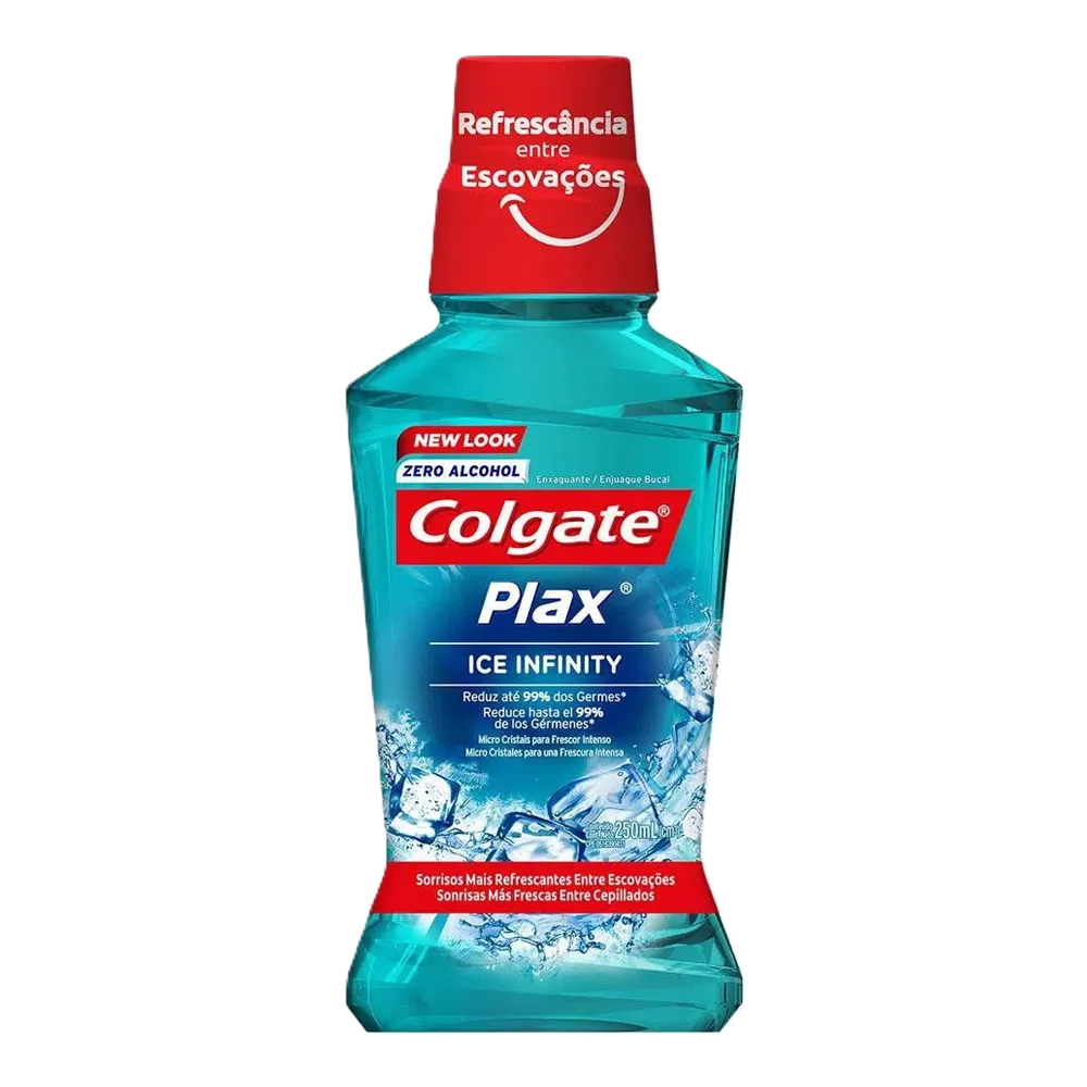 Enxaguante Colgate Plax Ice Infinity 250 Ml