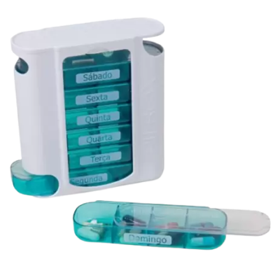 Organizador Compr Pilbox 7 Semanal Sortidos