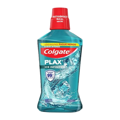 Enxaguante Colgate Plax Ice Infinity 500 Ml