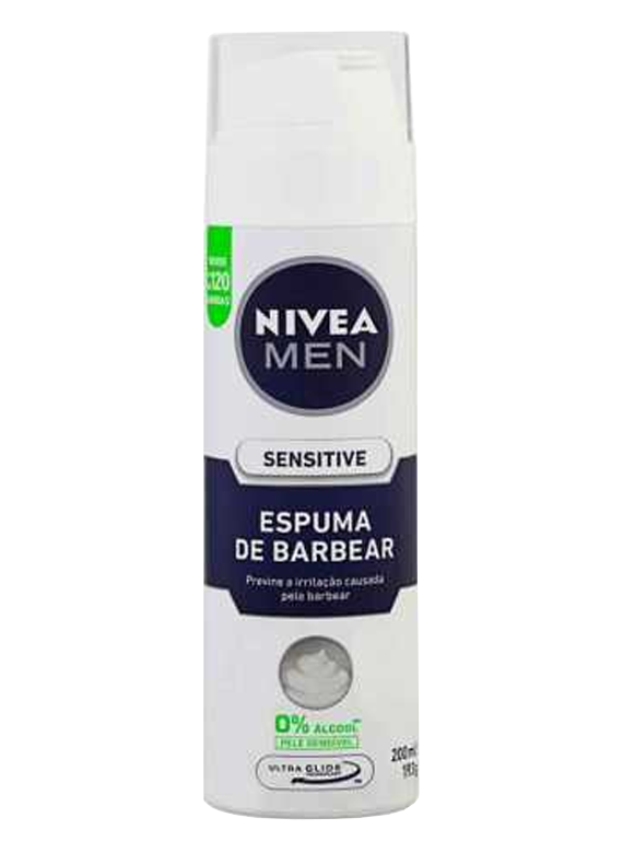Espuma De Barbear Nivea Sensitive 193 G
