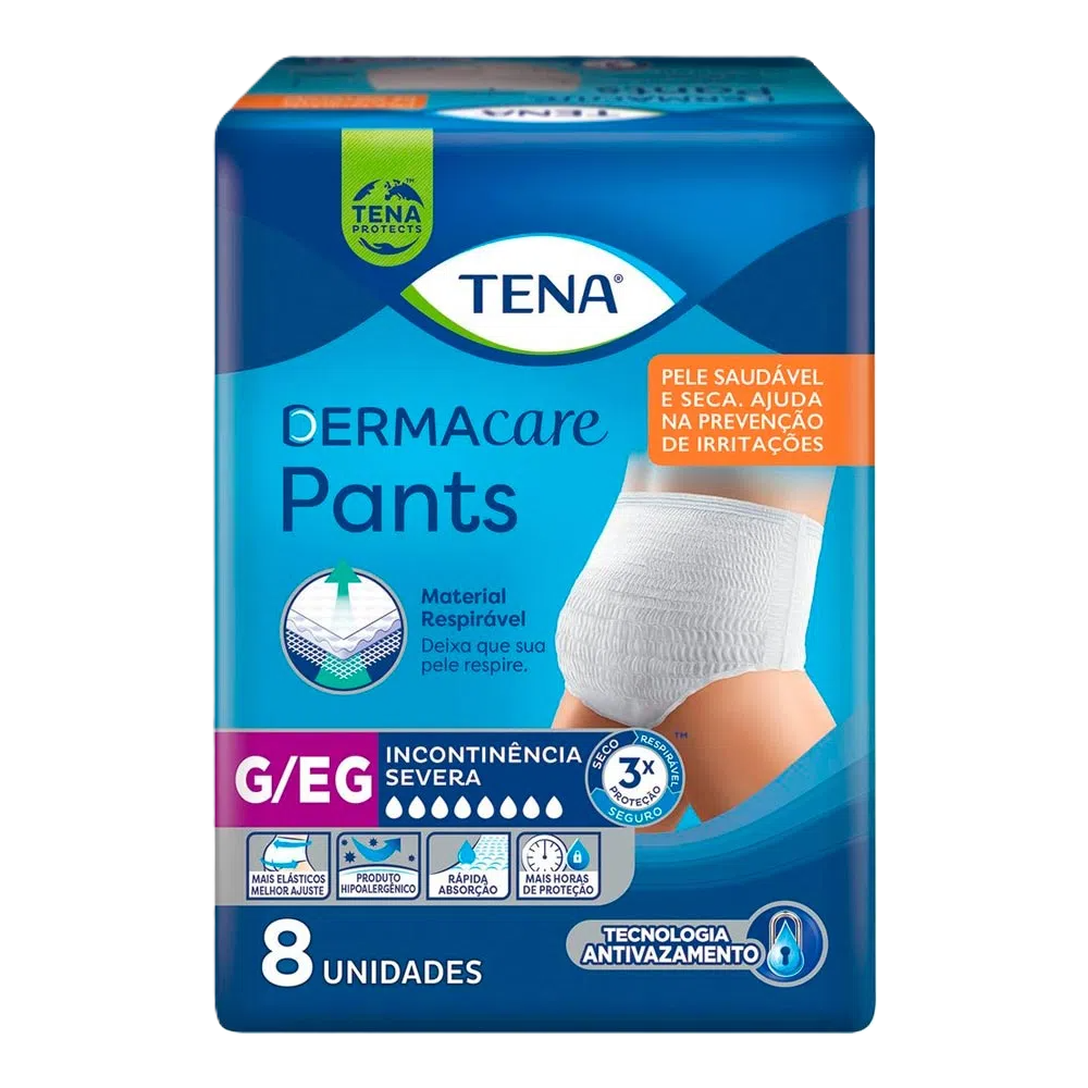 Tena Pants Dermacare G/Eg 8 Un