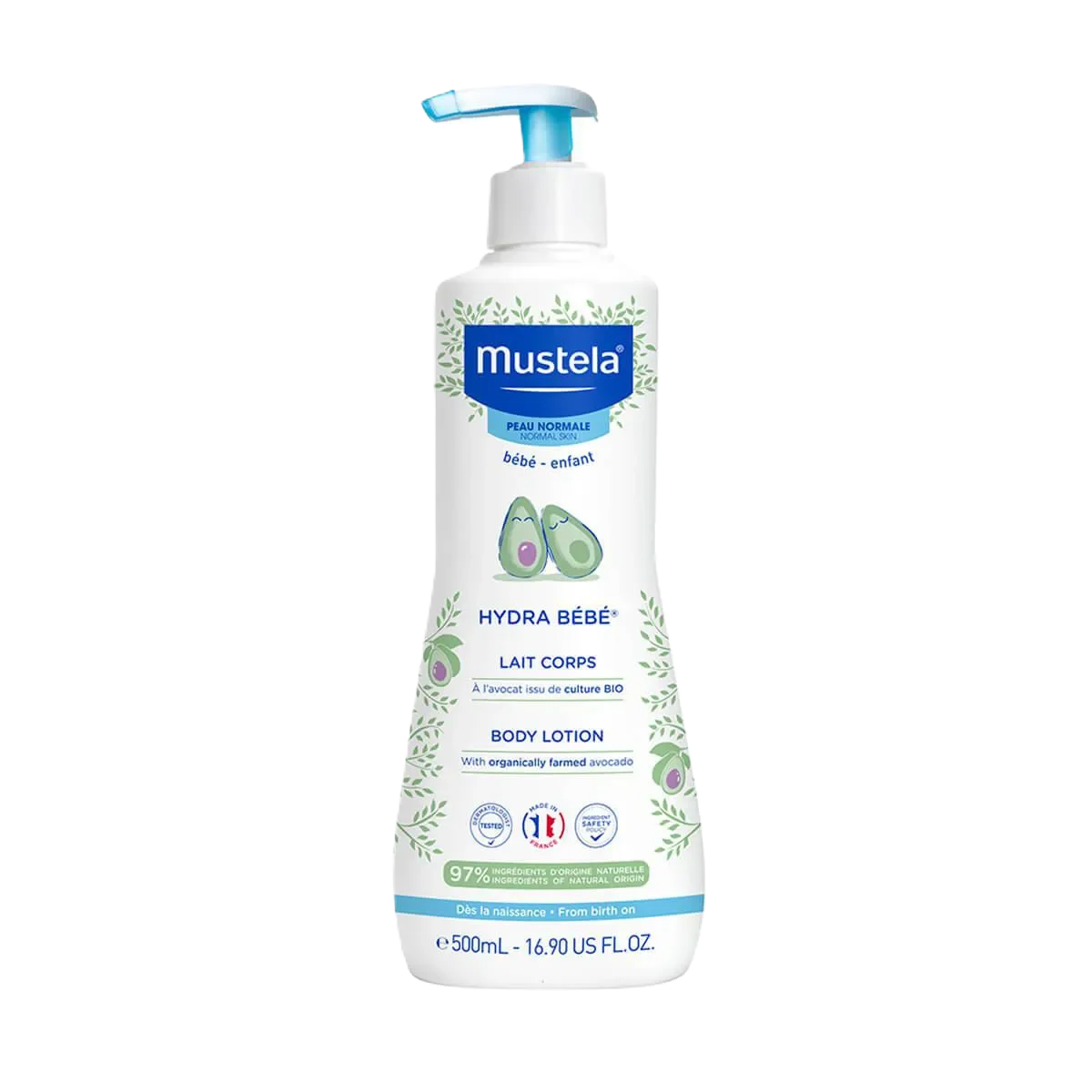 Mustela Hydra Bebe Abacate 500 Ml