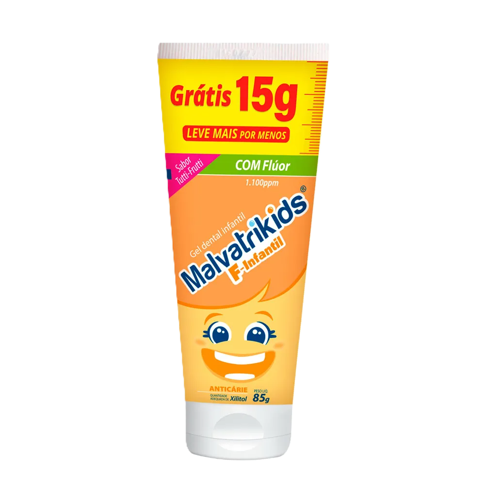 Malvatrikids F Infantil Gel Tutti Fruit 85 G