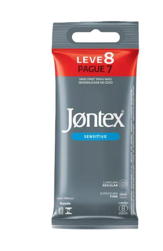 Preserv Jontex Sensitive L8 P7 Demais Prod