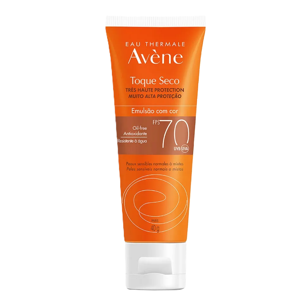 Avene Emulsao Solar Toq Sec Cor Fps70 40 G