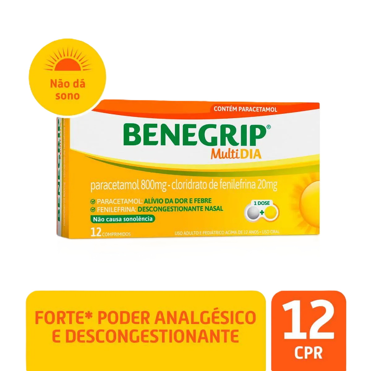 Benegrip Multi Dia 12 Cpr
