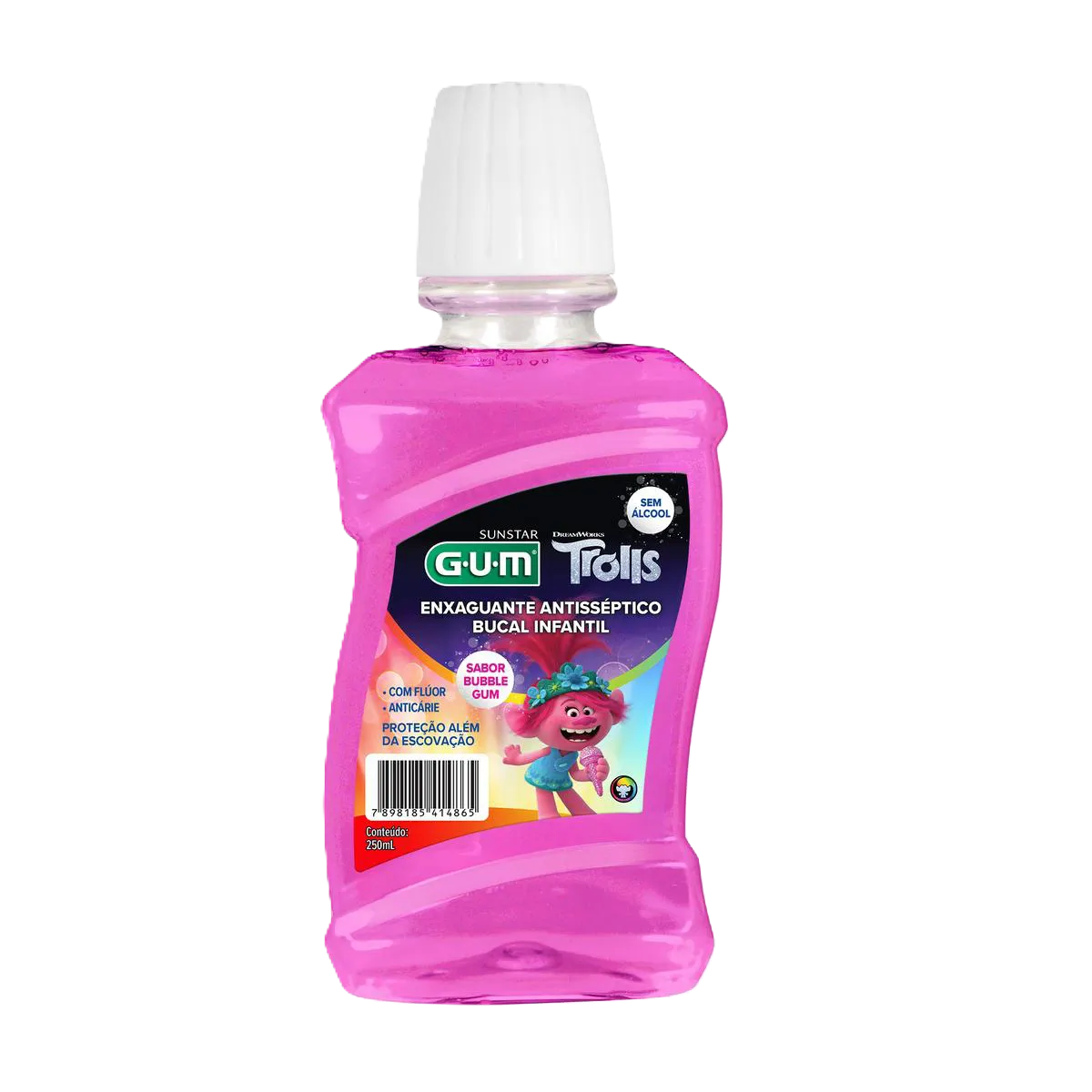 Enxag Bucal Gum Trolls 250 Ml
