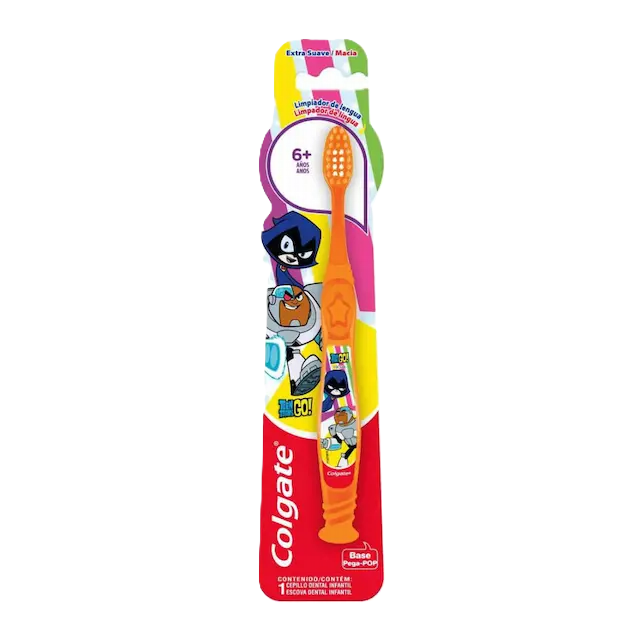 Esc Dente Colgate Inf Smiles Titans Go 6 Anos 1 Un
