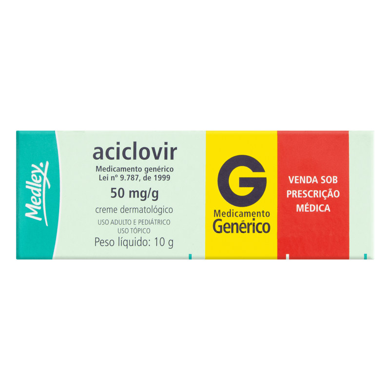 Aciclovir Cr 10 Gr Medley