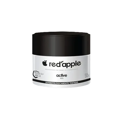Desodorante Red Apple Active Creme 55 G