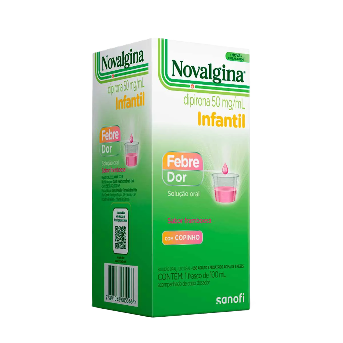 Novalgina Sol.50 Mg 100 Ml  Copinho