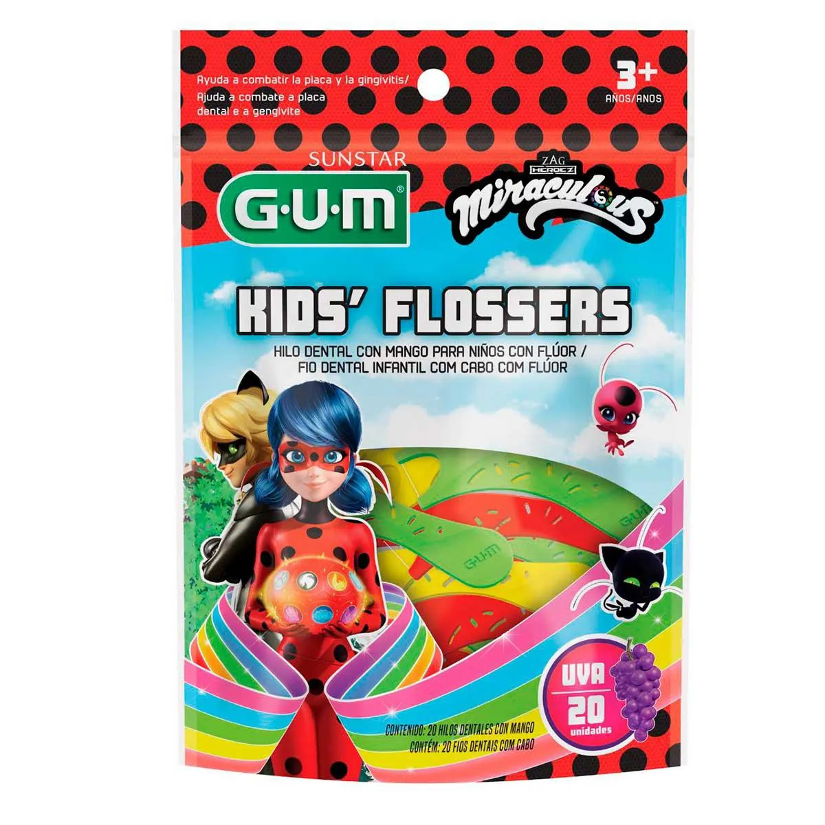 Flosser Gum Miraculous 20 Un