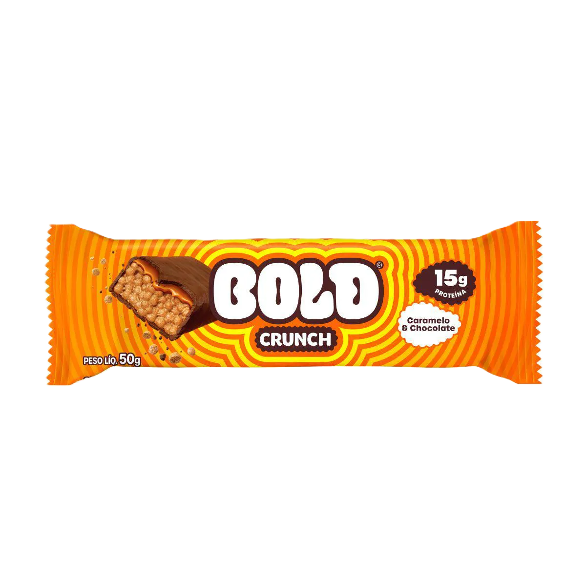Bold Crunch Caramelo Chocolate 50 G