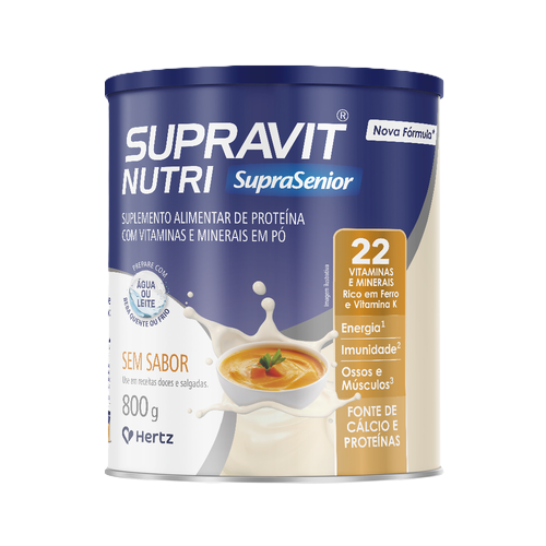 Leite Supravit Nutri Sem Sabor 800 G