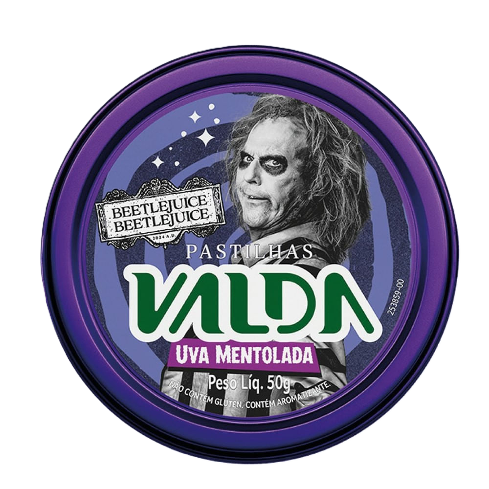 Valda Sabor Uva Mentolada 50 G