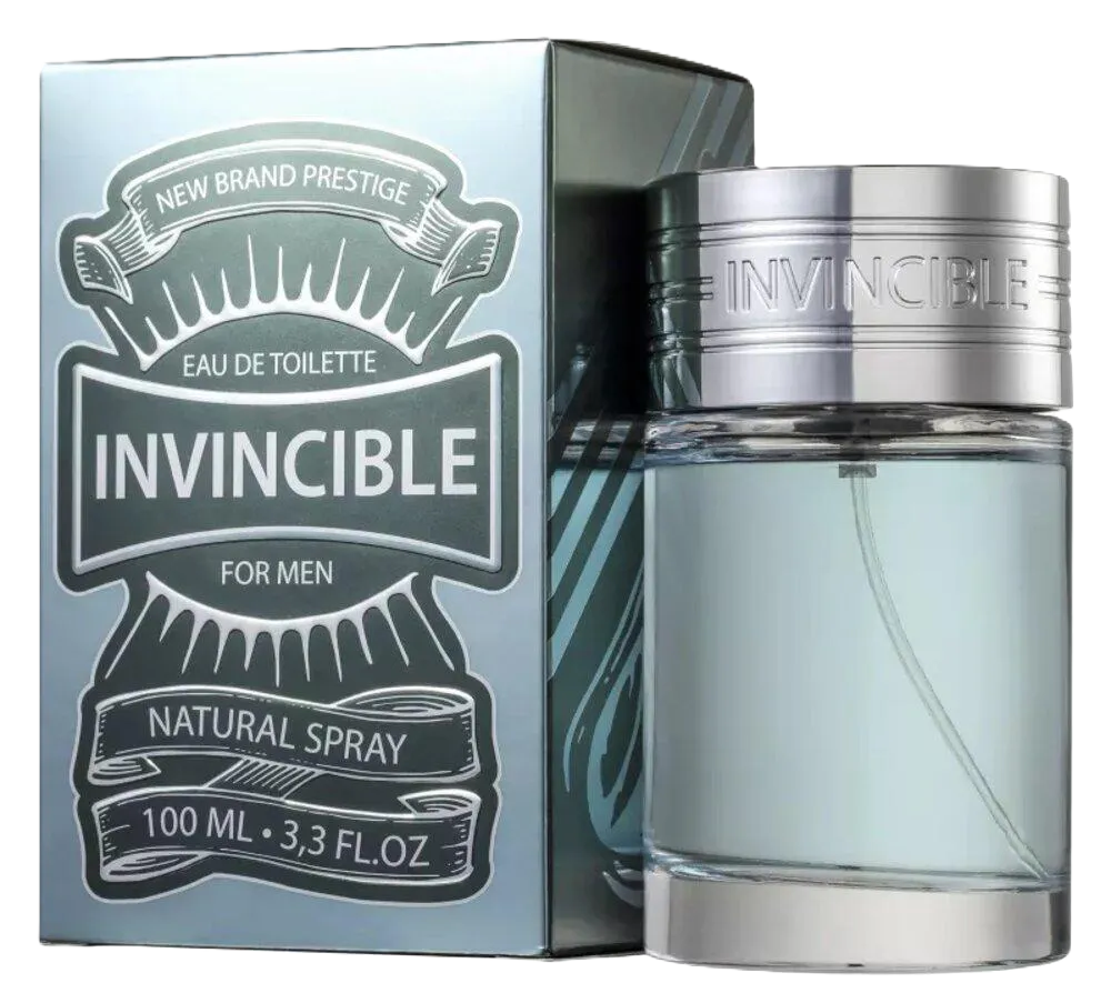 New Brand Invincible For Men Edt Spray 100 Ml