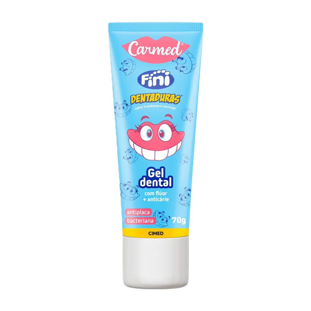 Gel Dental Carmed Fini Dentauras Fluor 70 G