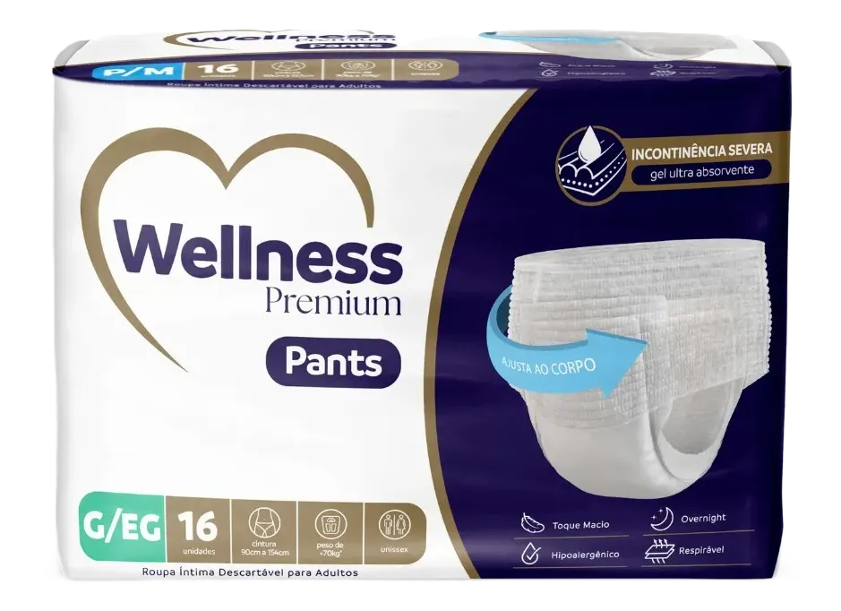 Fr Wellness Pants  Ad Premium Jumbo G/Xg 16 Un