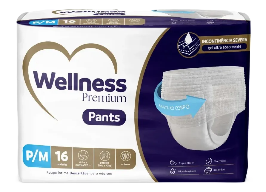 Fr Wellness Pants  Ad Premium Jumbo P/M 16 Un