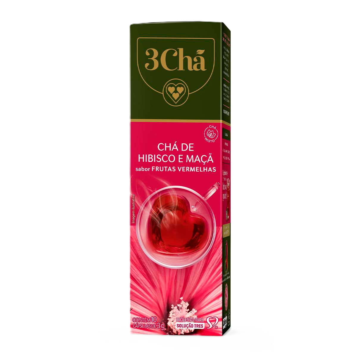 Capsula Cha Tres Espresso Hibisco E Maca 10 Un