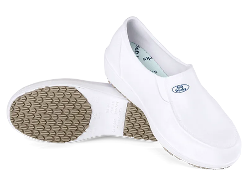 Sapato Fem Eva Soft Works Antider Ref Bb95 Branco 36