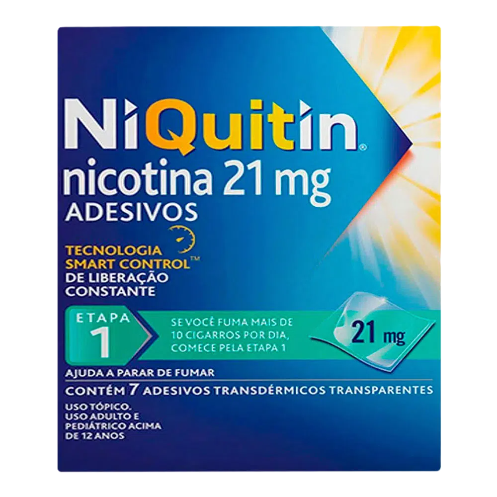 Niquitin 21 Mg 7 Adesivos
