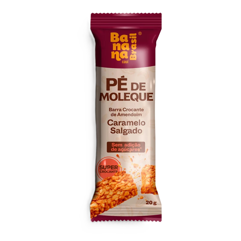 Pe De Moleque Caramelo Salgado 20 G
