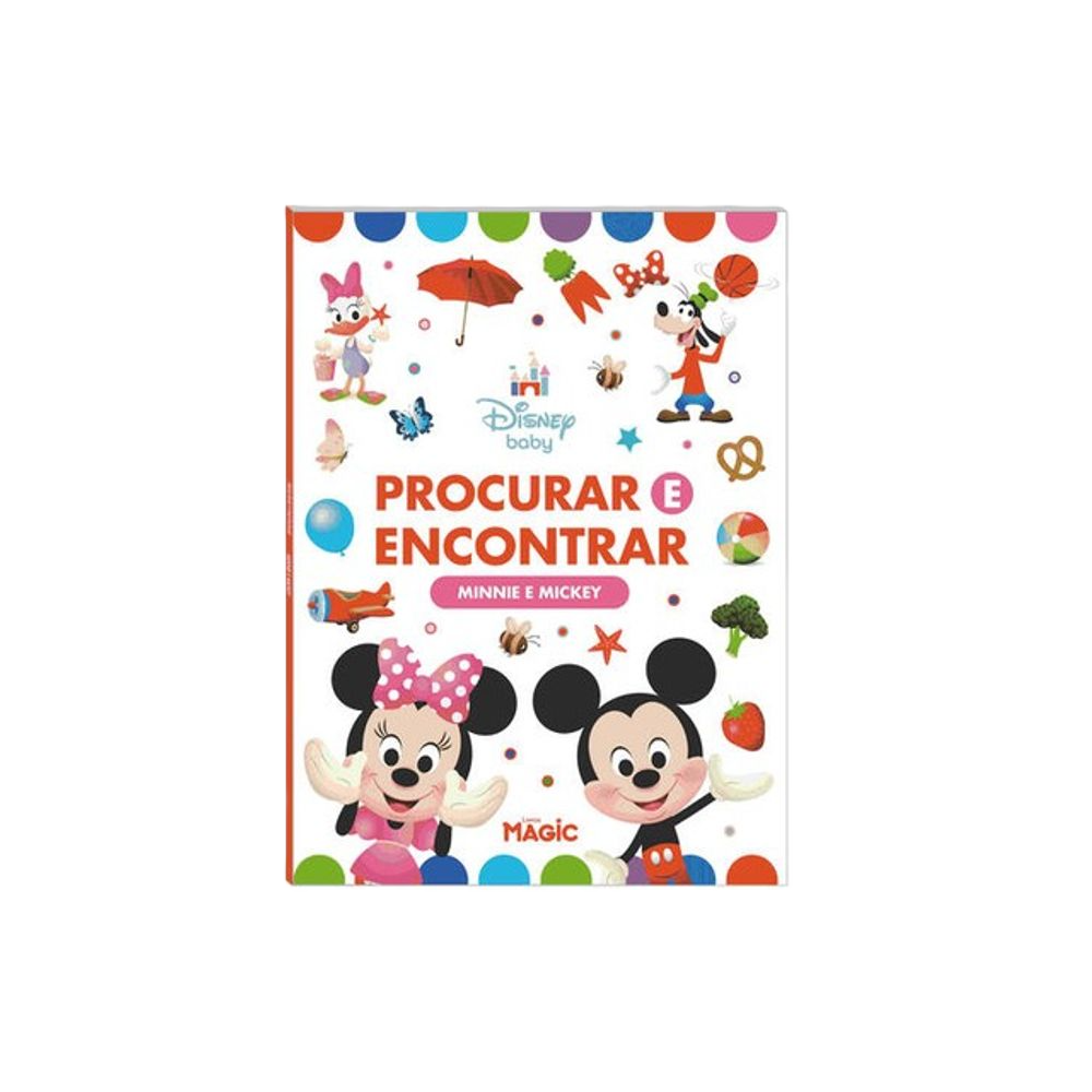 Livro Disney Baby Minnie E Mickey Proc E Encontrar