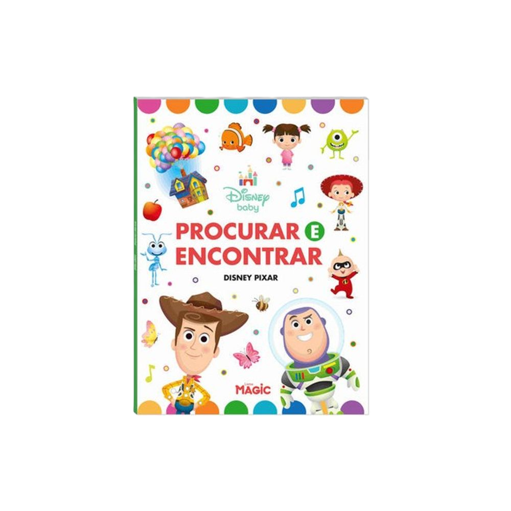 Livro Disney Baby Pixar Procurar E Encontrar