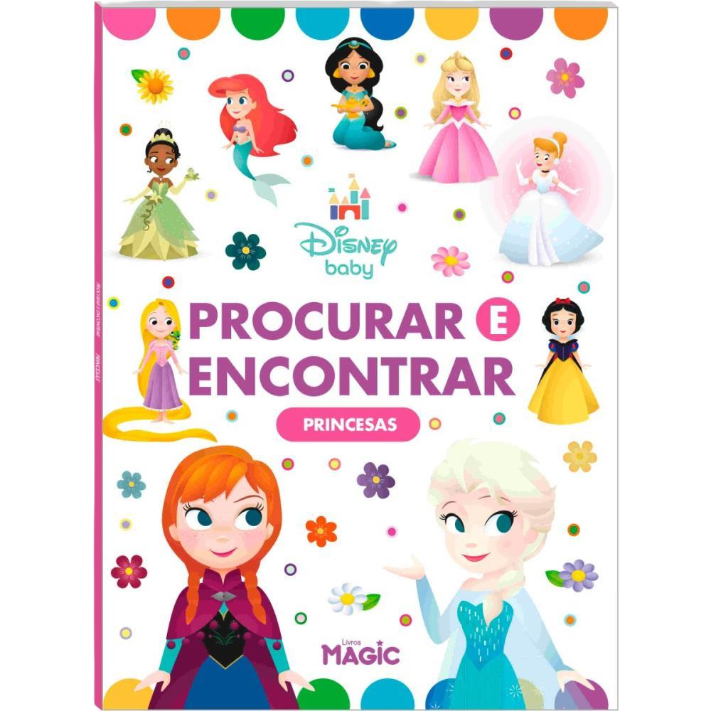 Livro Disney Baby Princesas Procurar E Encontrar