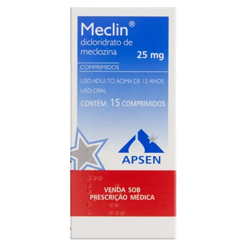 Meclin 25 Mg C/15 Cpr