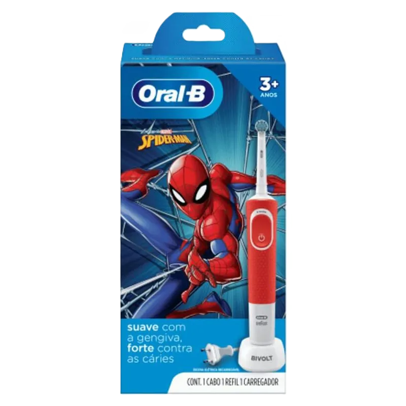 Esc Dental Inf Oral B Eletrica Spider Man 1 Un