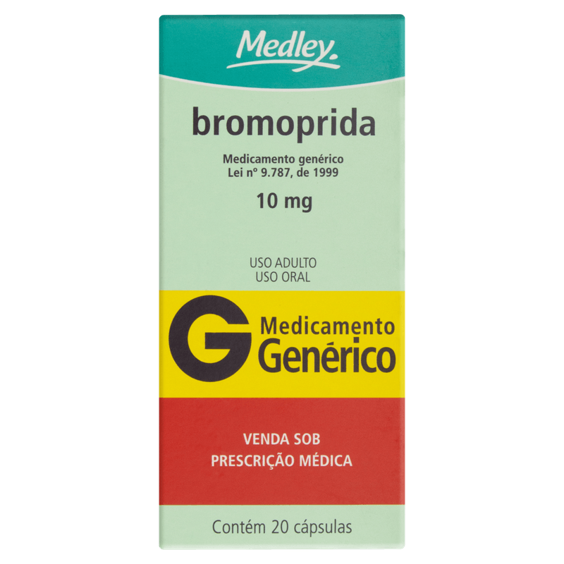 Bromoprida 10 Mg 20 Cps Med.