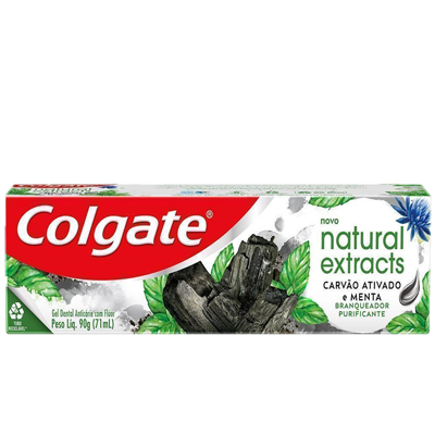 Creme Dental Colgate  Nat Extrac Carvao Ativado Purificante 90 G