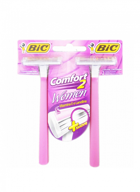 Aparelho Barbear Bic Comfort 2 Women 2 Un