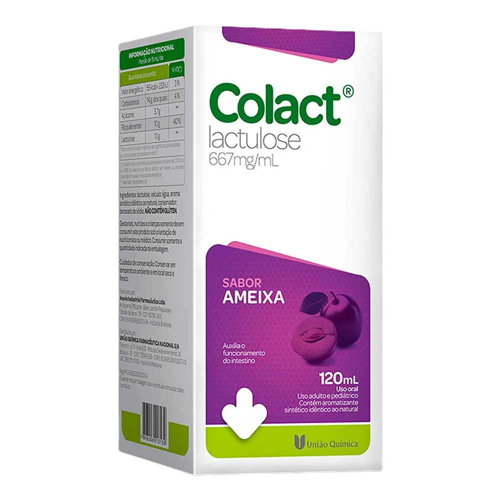 Colact 667 Mg/Ml Ameixa Xarope 120 Ml 