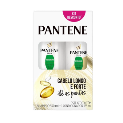 Kit Pantene Sh 350+Cond 175 Ml Restauração