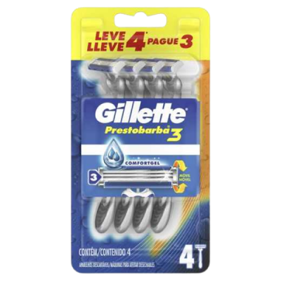 Aparelho Prestobarba 3 Masc Lv4 Pg3