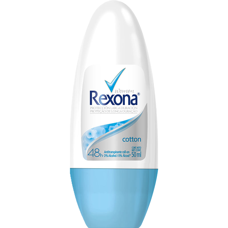 Desodorante Rexona Roll On Cotton 53 G 