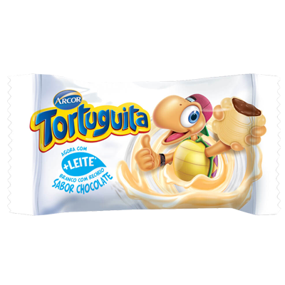Chocolate Tortuguita Branca Arcor 18 G