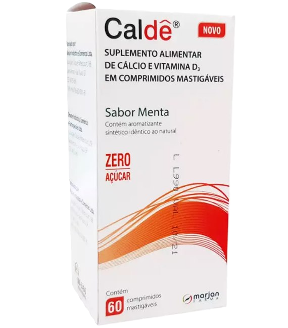 Calde Mastigavel 60 Cpr